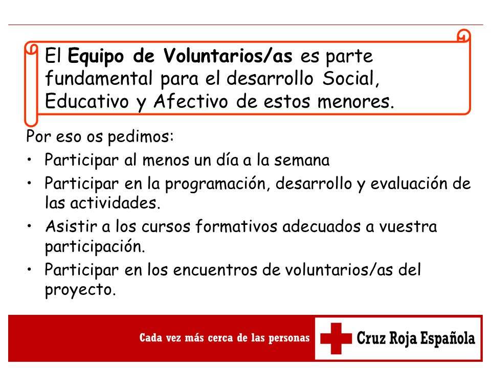 El Equipo de Voluntarios/as es parte fundamental para el desarrollo Social, Educativo y Afectivo de estos menores.