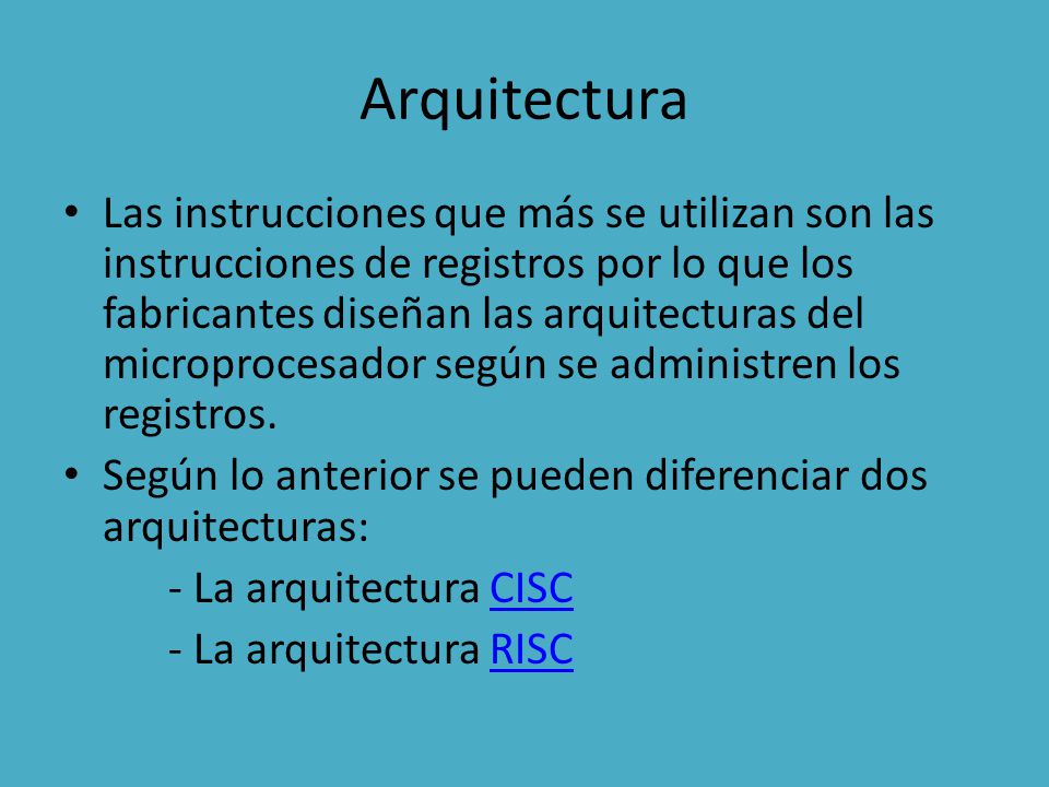 Arquitectura