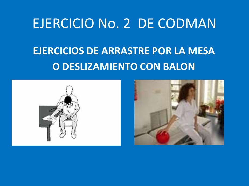 EJERCICIOS DE ARRASTRE POR LA MESA O DESLIZAMIENTO CON BALON