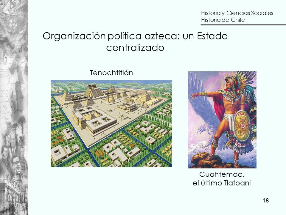 Organización política azteca: un Estado centralizado