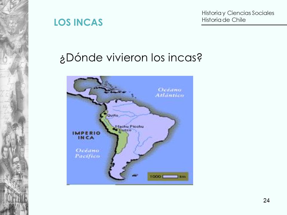 ¿Dónde vivieron los incas