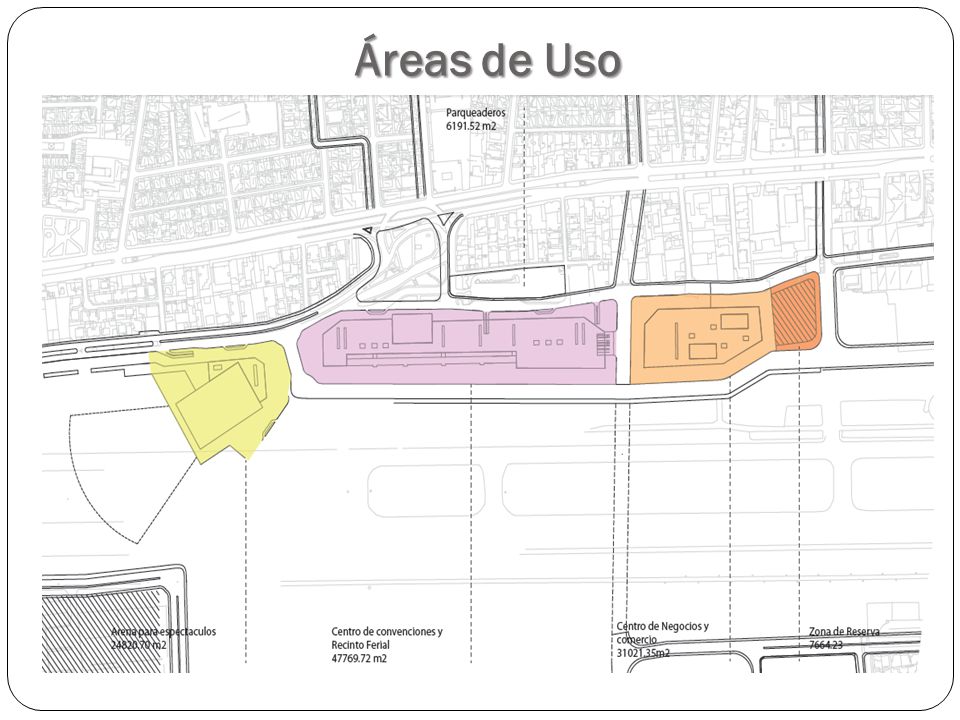 Áreas de Uso Centro de Servicios Complementarios y Actividades Turísticas ,35 m2