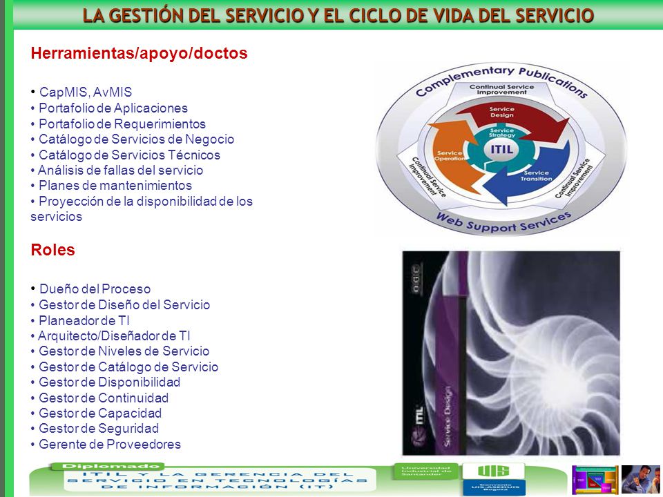 LA GESTIÓN DEL SERVICIO Y EL CICLO DE VIDA DEL SERVICIO