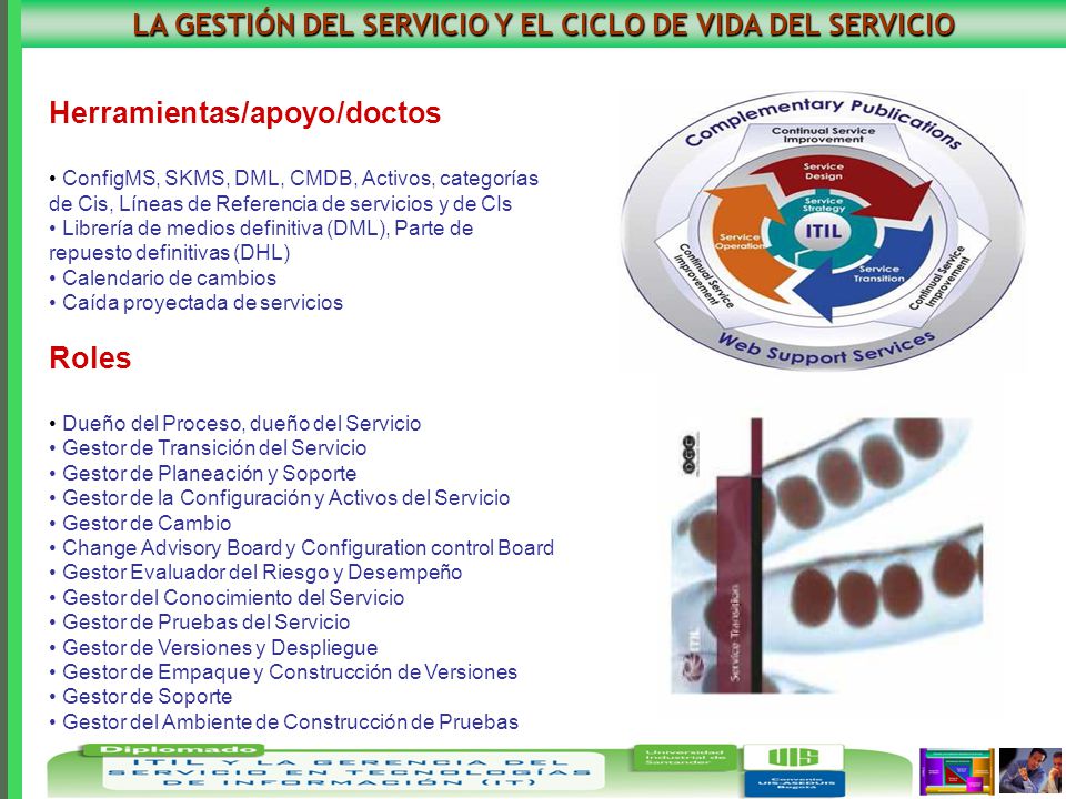 LA GESTIÓN DEL SERVICIO Y EL CICLO DE VIDA DEL SERVICIO