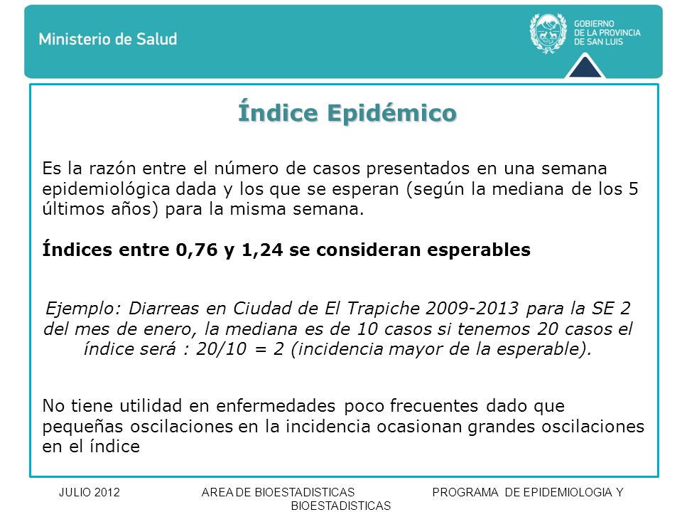 Índice Epidémico