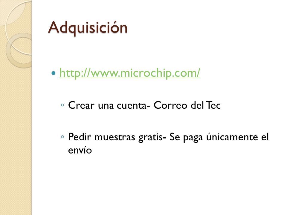 Adquisición   Crear una cuenta- Correo del Tec