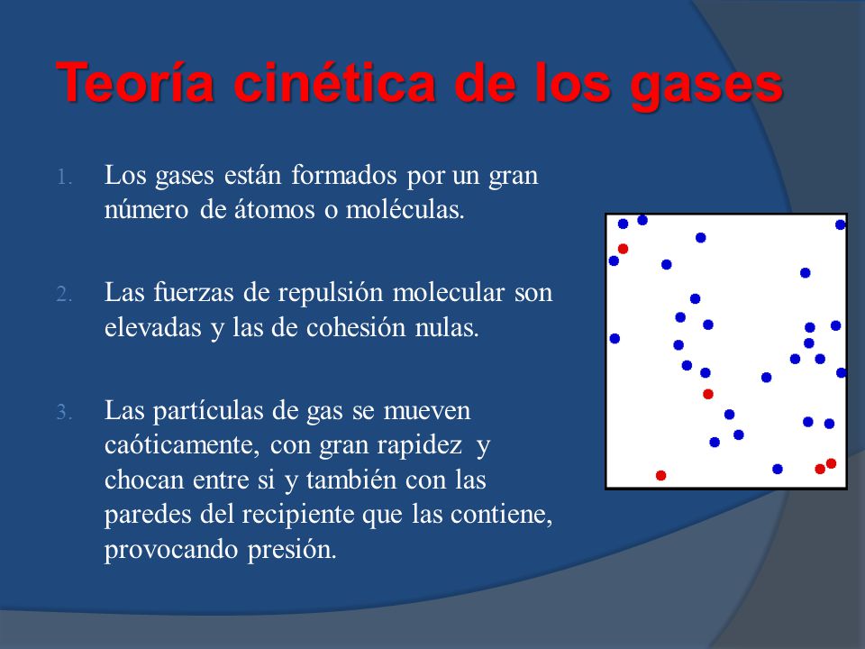 Teoría cinética de los gases