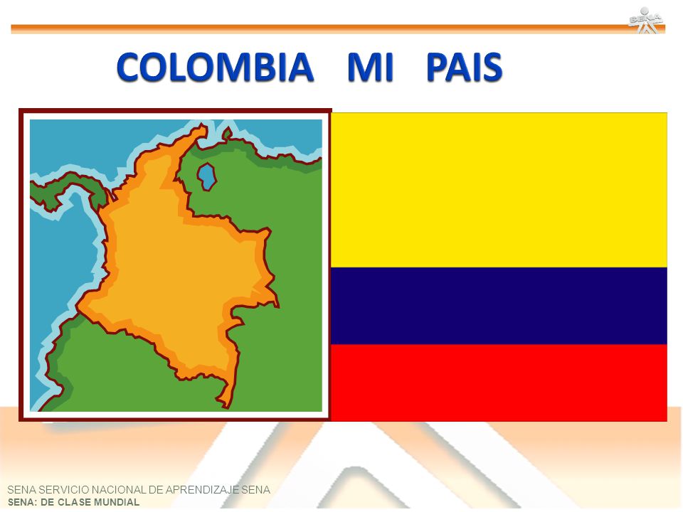 COLOMBIA MI PAIS SENA SERVICIO NACIONAL DE APRENDIZAJE SENA