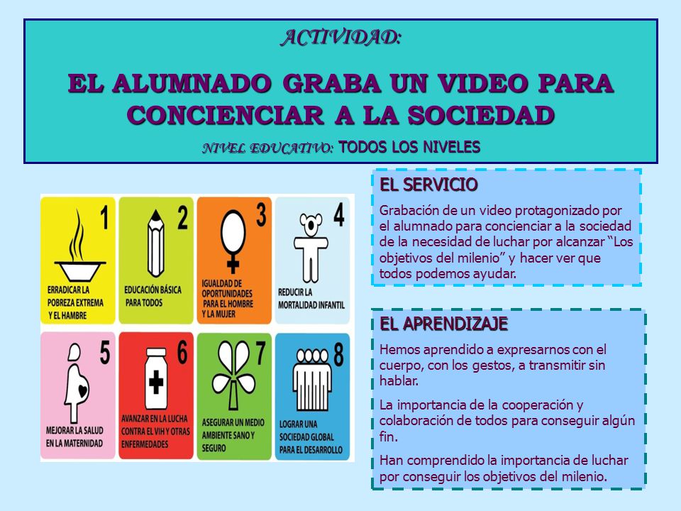 EL ALUMNADO GRABA UN VIDEO PARA CONCIENCIAR A LA SOCIEDAD
