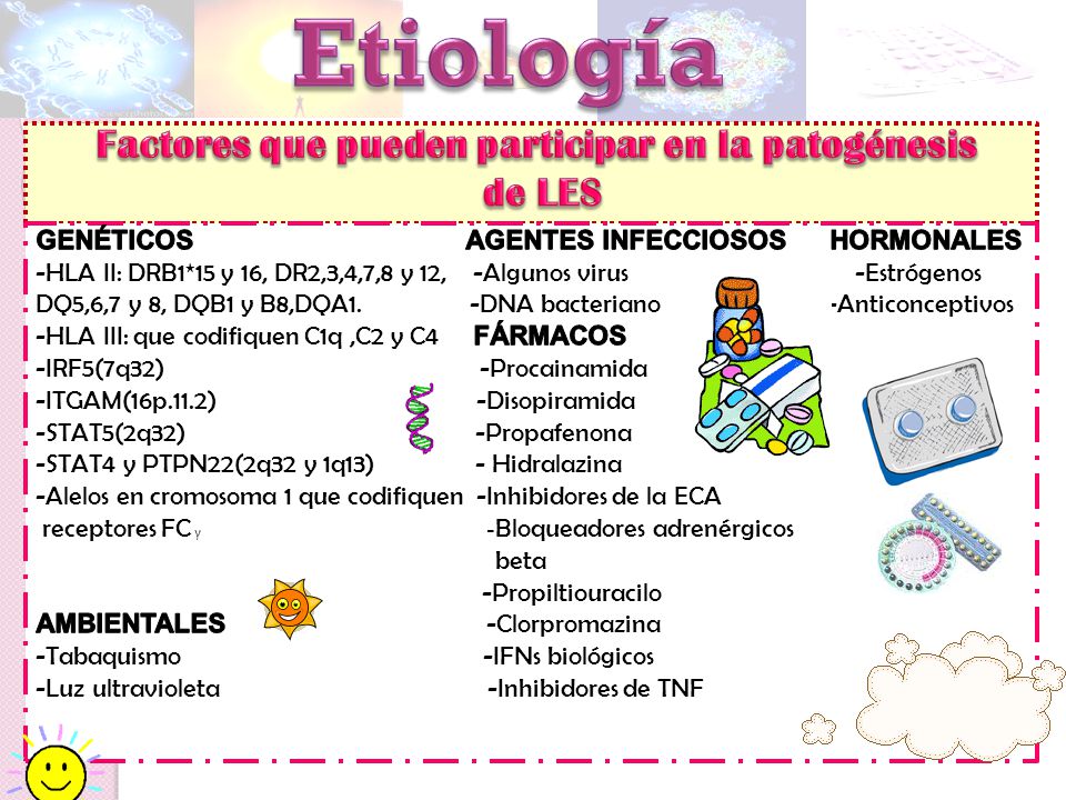 Factores que pueden participar en la patogénesis de LES