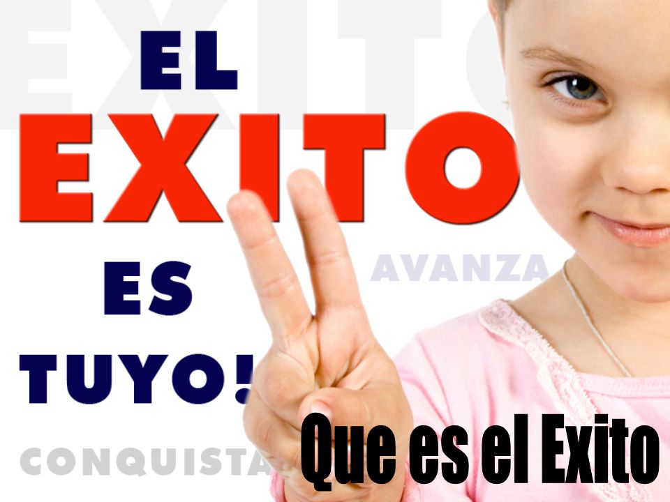 Que es el Exito