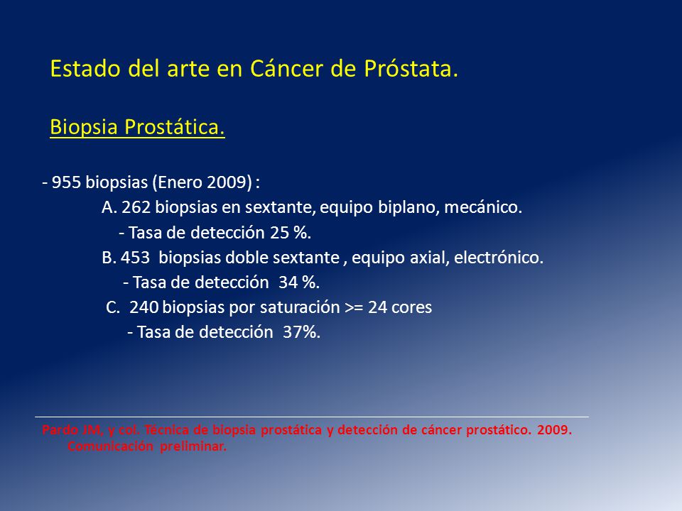 biopsia de próstata indicaciones