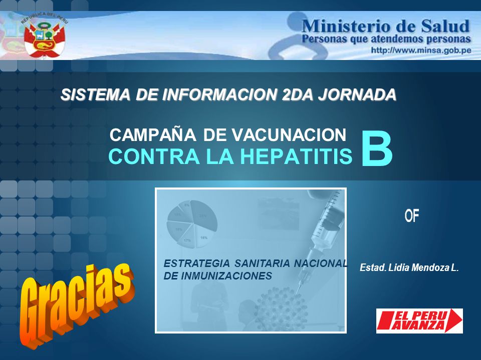 SISTEMA DE INFORMACION 2DA JORNADA CAMPAÑA DE VACUNACION CONTRA LA HEPATITIS