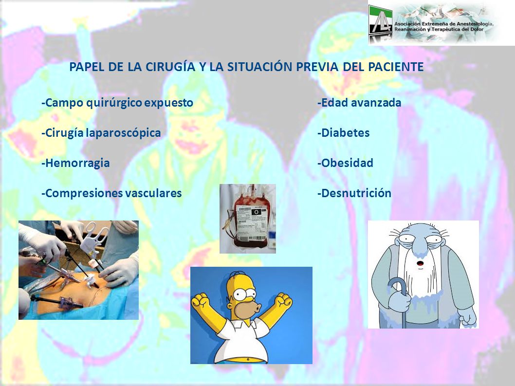 PAPEL DE LA CIRUGÍA Y LA SITUACIÓN PREVIA DEL PACIENTE