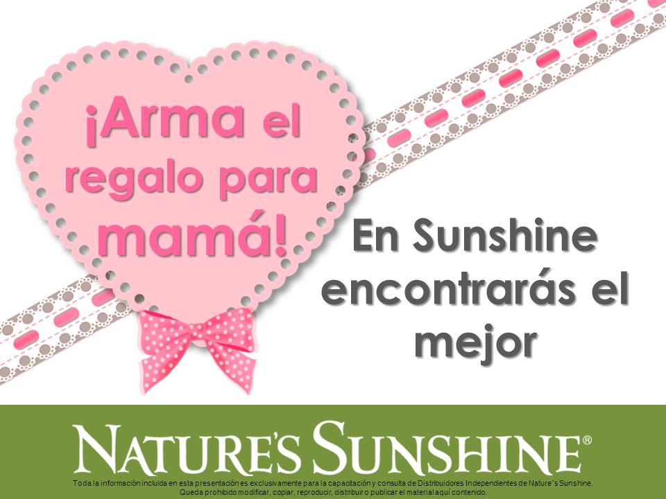 ¡Arma el regalo para mamá! En Sunshine encontrarás el mejor