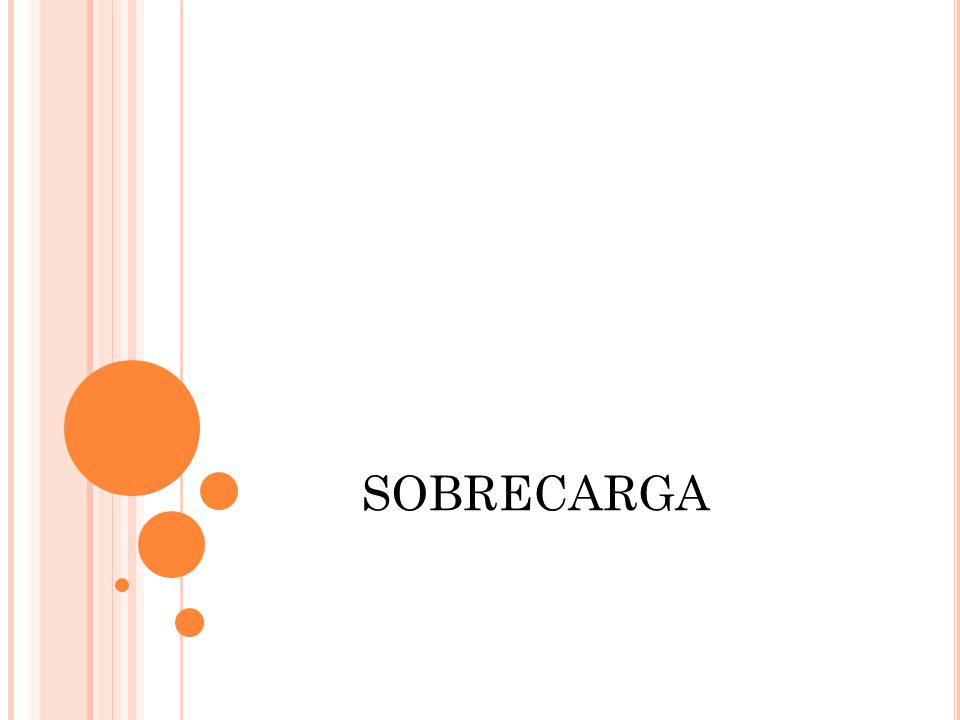 SOBRECARGA