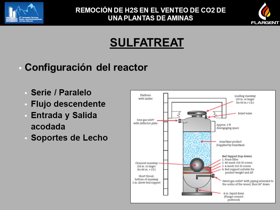 REMOCIÓN DE H2S EN EL VENTEO DE CO2 DE UNA PLANTAS DE AMINAS