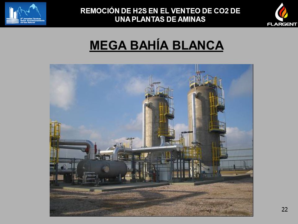 REMOCIÓN DE H2S EN EL VENTEO DE CO2 DE UNA PLANTAS DE AMINAS