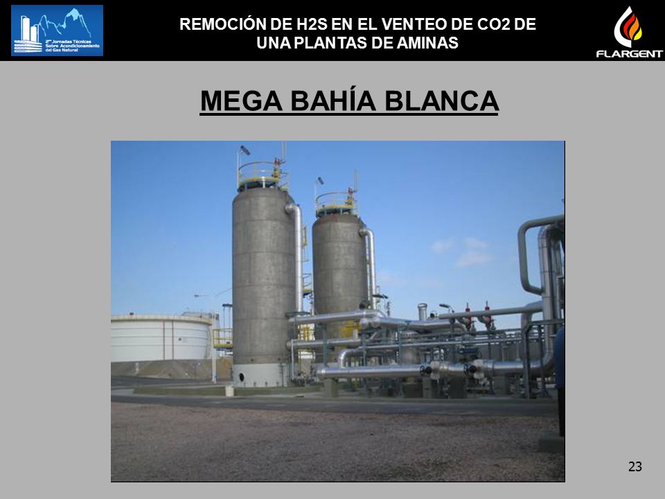 REMOCIÓN DE H2S EN EL VENTEO DE CO2 DE UNA PLANTAS DE AMINAS