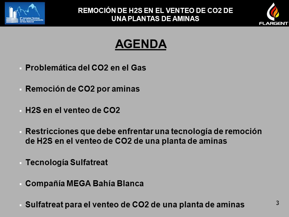 REMOCIÓN DE H2S EN EL VENTEO DE CO2 DE UNA PLANTAS DE AMINAS