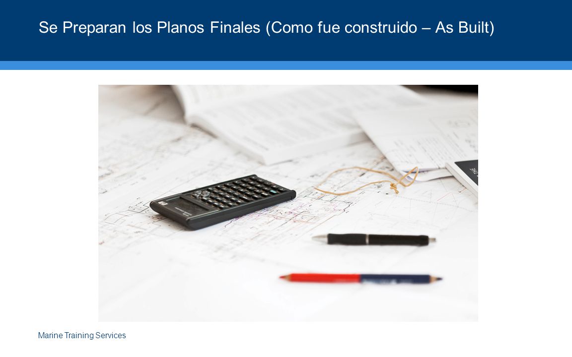 Se Preparan los Planos Finales (Como fue construido – As Built)