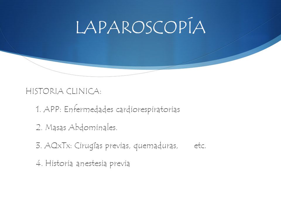 Cirugía Laparoscópica - ppt descargar