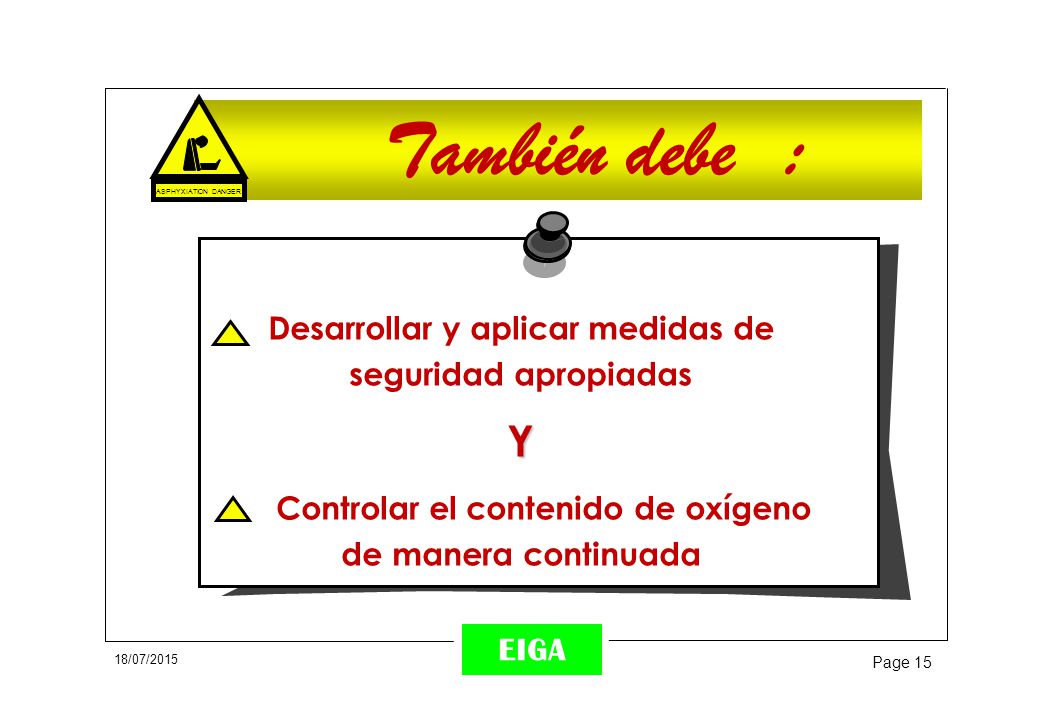 También debe : Y Desarrollar y aplicar medidas de seguridad apropiadas