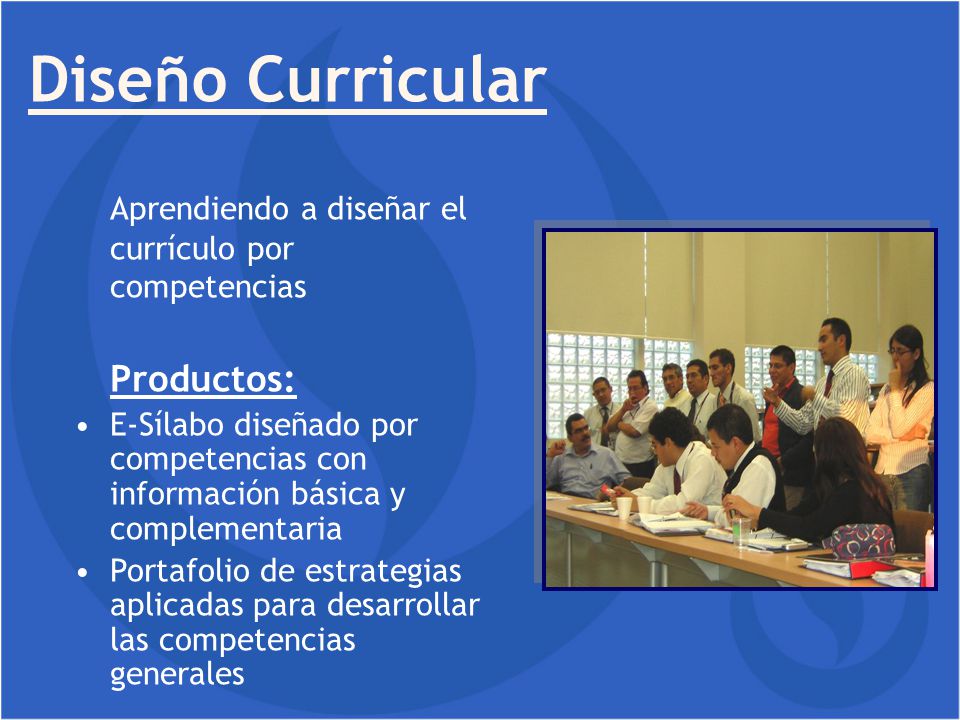 Diseño Curricular Aprendiendo a diseñar el currículo por competencias
