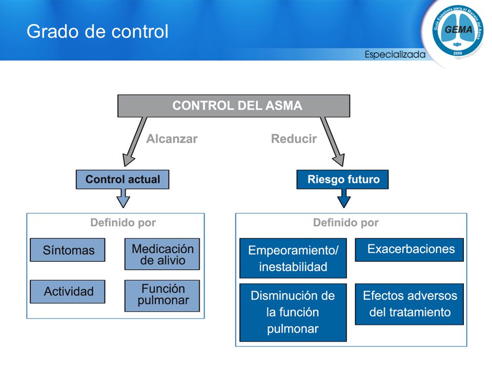 Grado de control Dominios que conforman y determinan el grado de control.