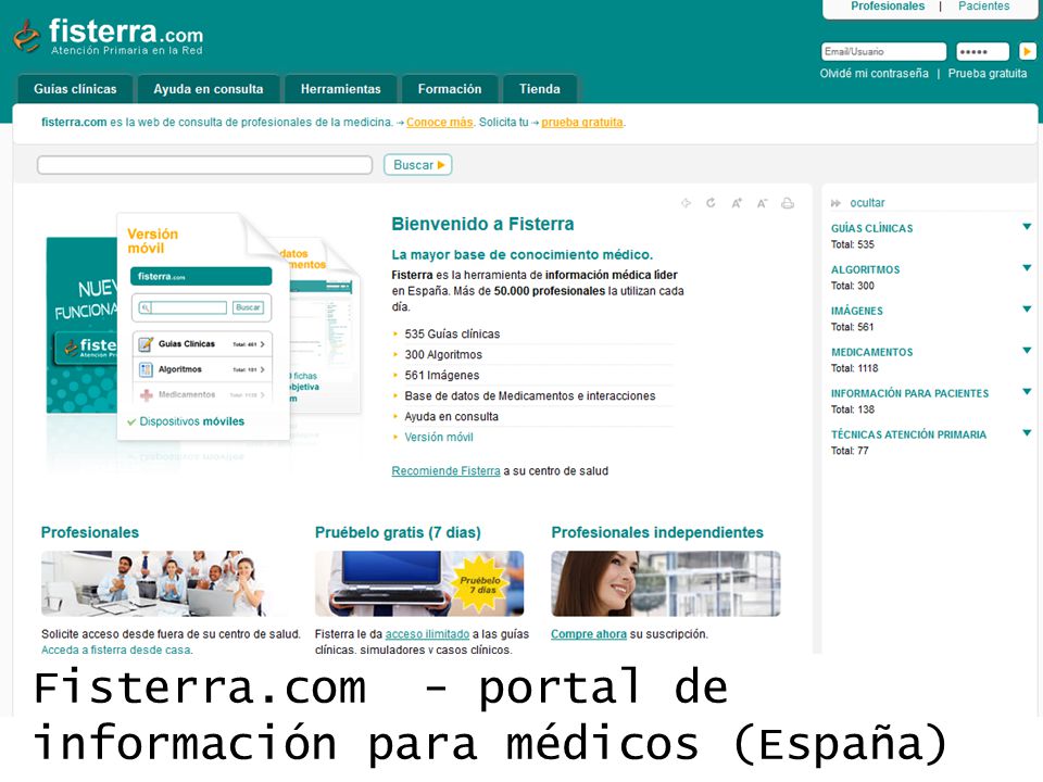 Fisterra.com - portal de información para médicos (España)
