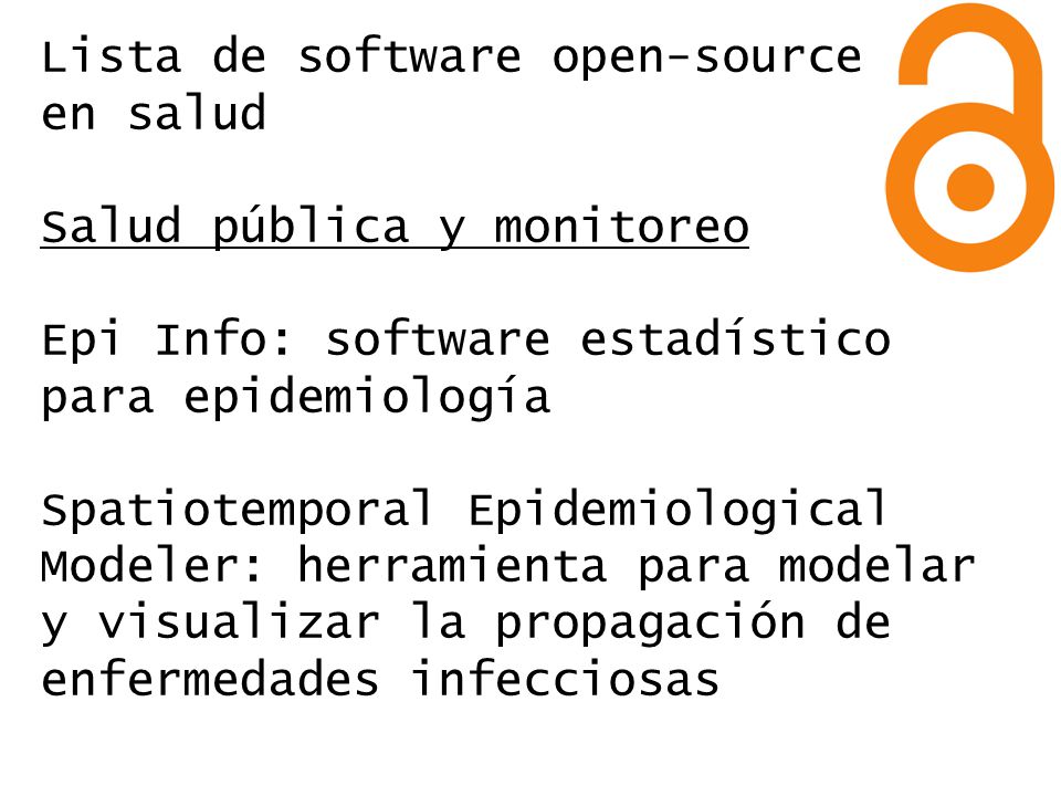 Lista de software open-source