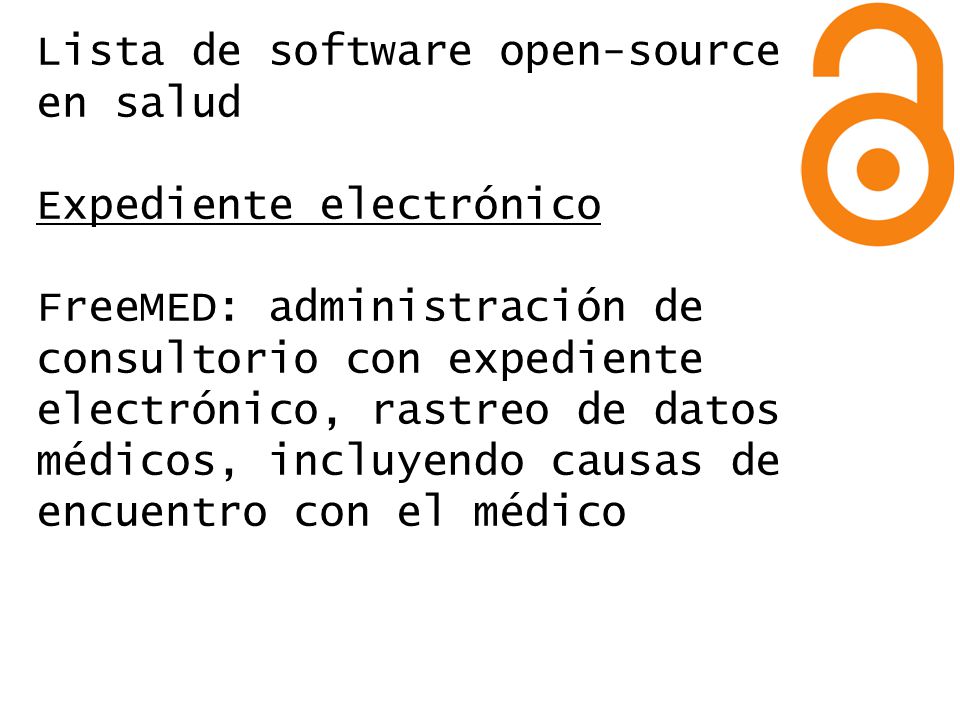 Lista de software open-source
