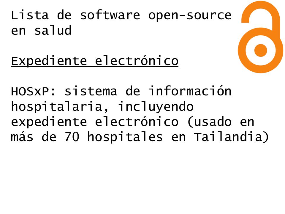 Lista de software open-source