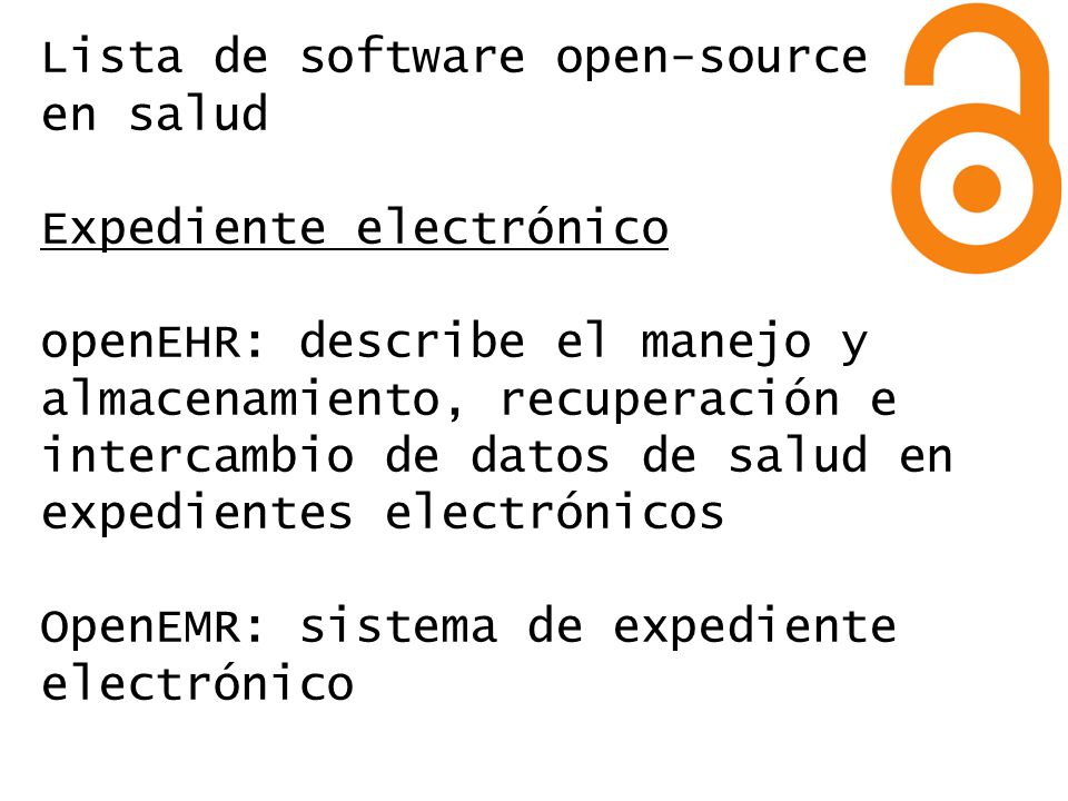 Lista de software open-source