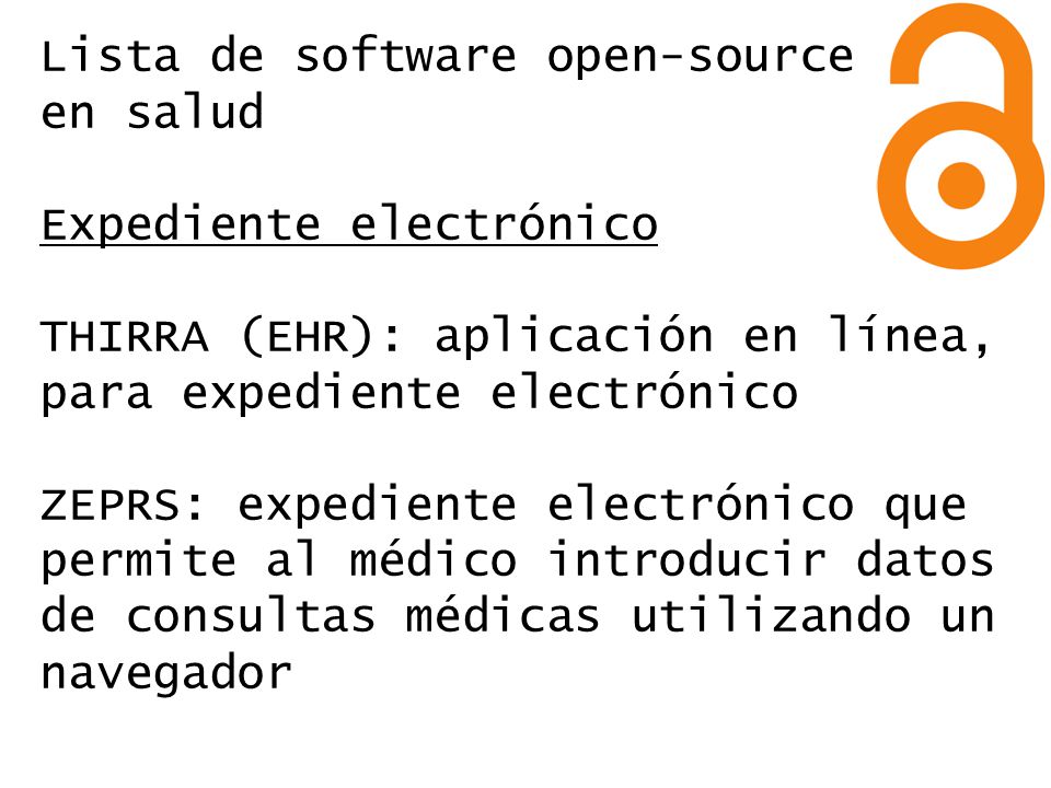 Lista de software open-source