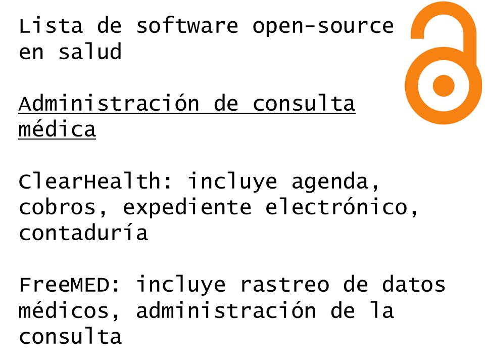 Lista de software open-source