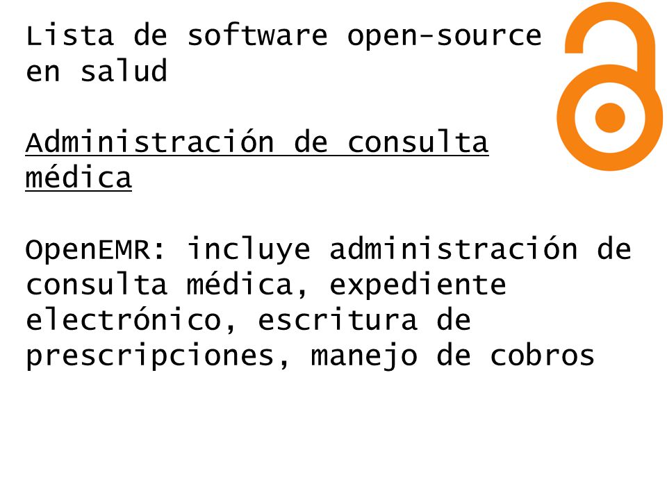 Lista de software open-source