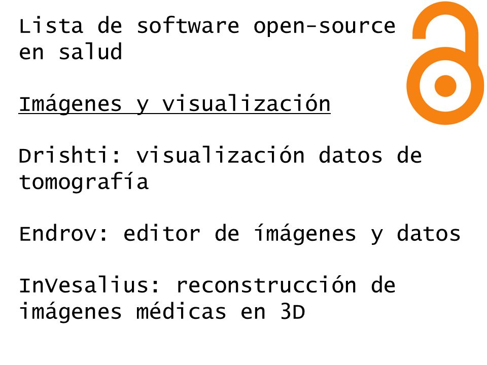 Lista de software open-source