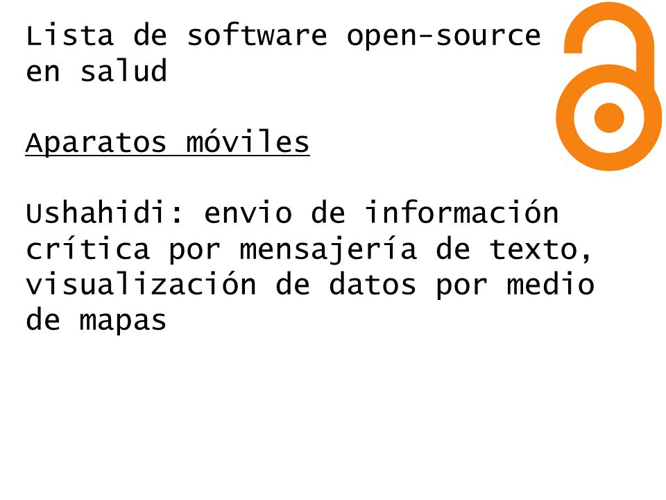 Lista de software open-source