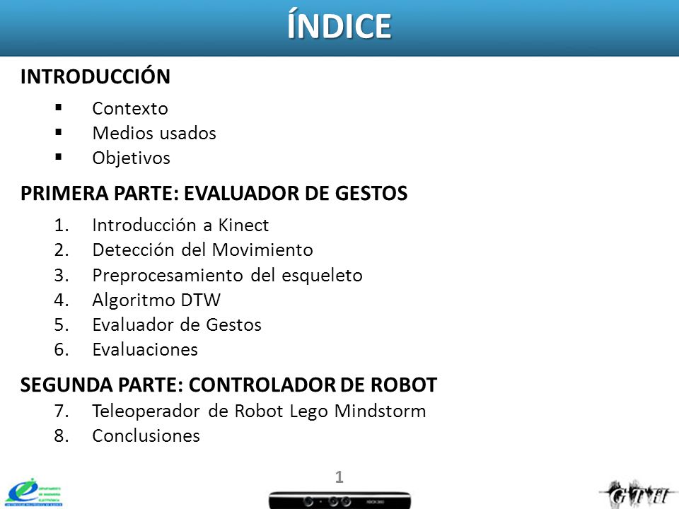 CONTEXTO Hasta ahora… Teleoperación de robots con mandos o joysticks
