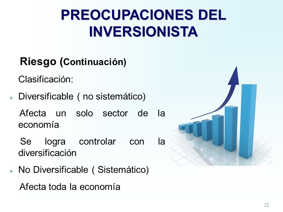 PREOCUPACIONES DEL INVERSIONISTA