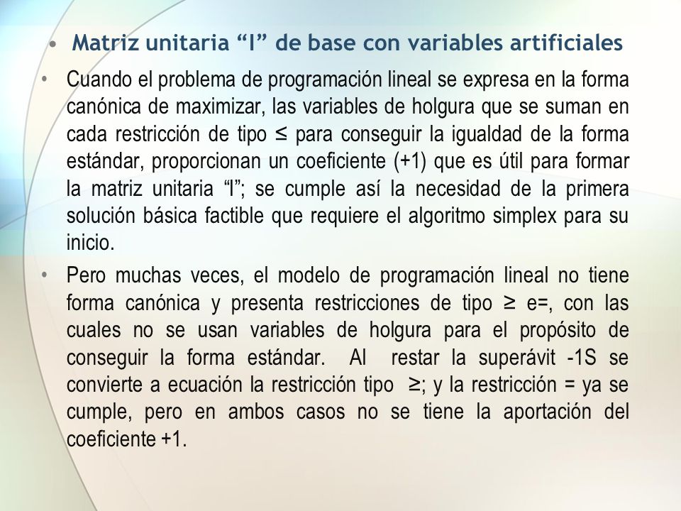 Programacion Lineal Unidad 1 Parte Ppt Descargar