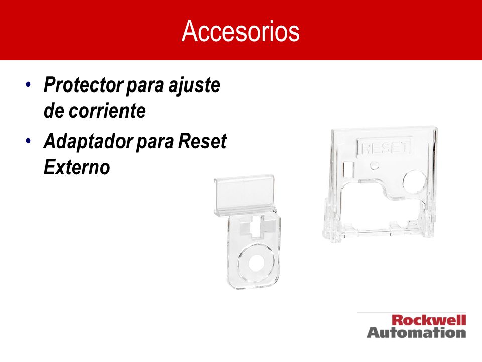 Accesorios Protector para ajuste de corriente