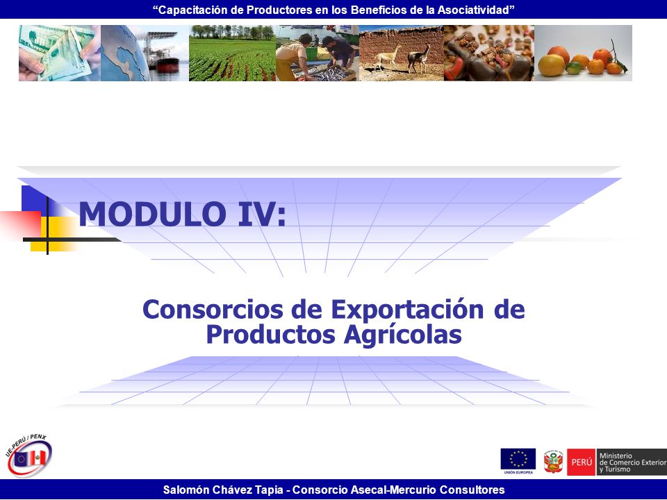 Consorcios de Exportación de Productos Agrícolas