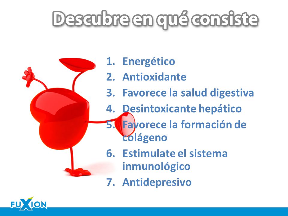 Energético Antioxidante. Favorece la salud digestiva. Desintoxicante hepático. Favorece la formación de colágeno.