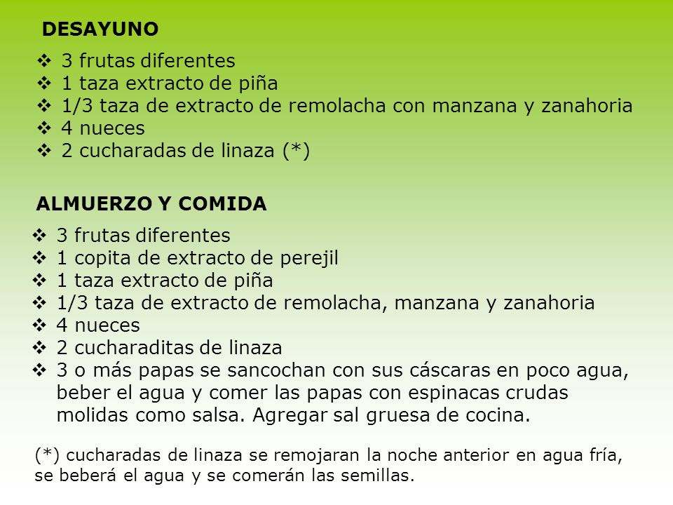 1/3 taza de extracto de remolacha con manzana y zanahoria 4 nueces