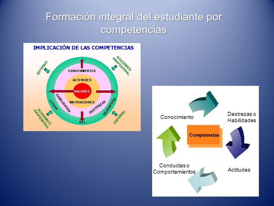 Formación integral del estudiante por competencias