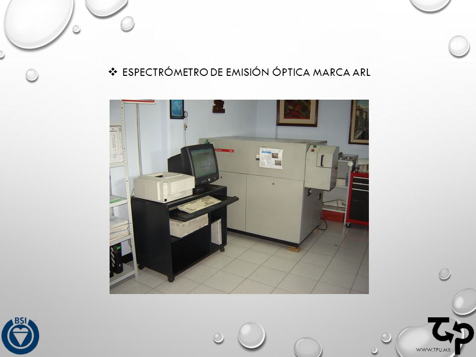 ESPECTRÓMETRO DE EMISIÓN ÓPTICA MARCA ARL