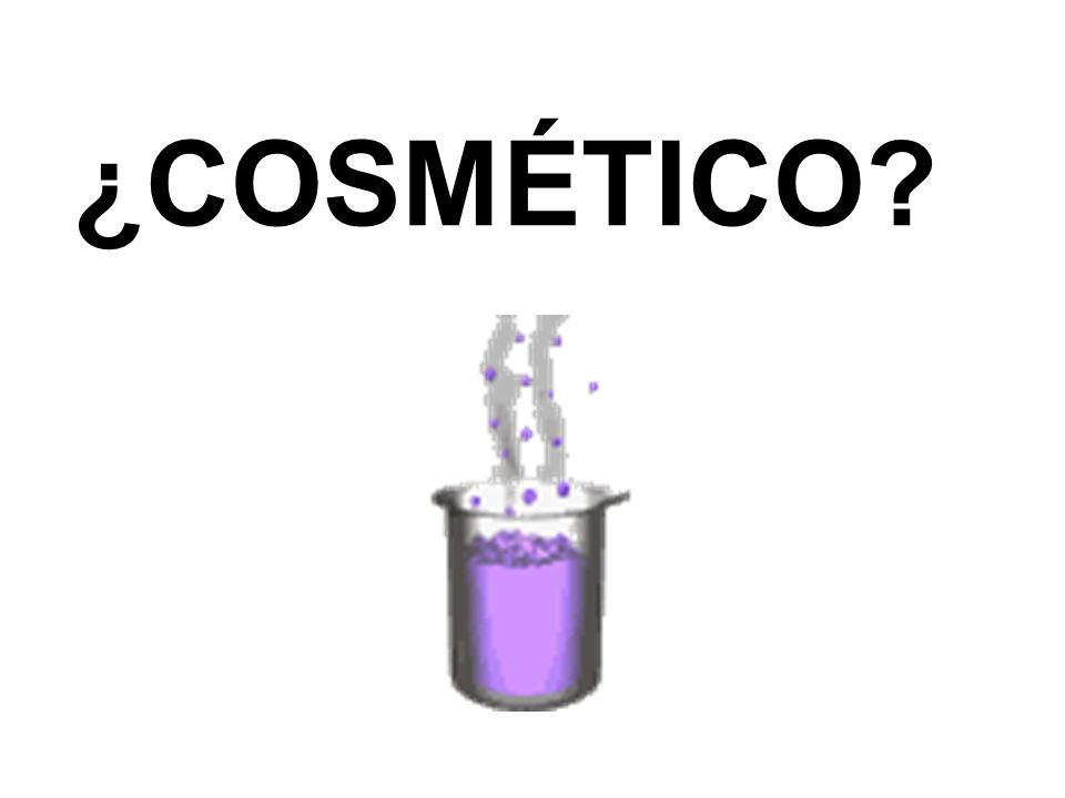 ¿COSMÉTICO