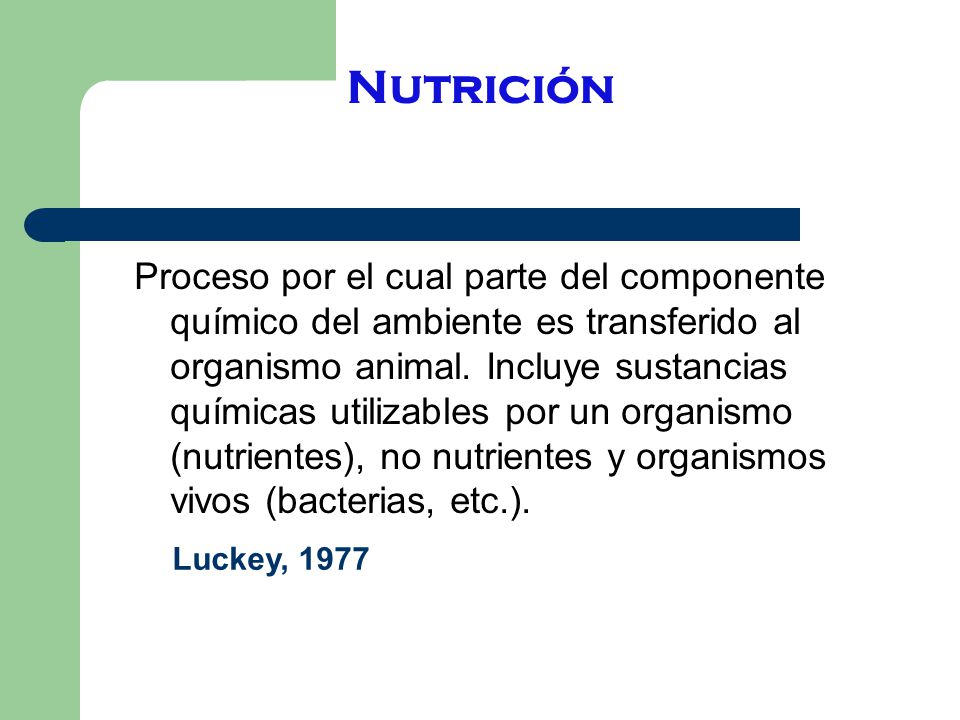 Nutrición Animal Conceptos Básicos Miguel Benezra Sucre ppt descargar